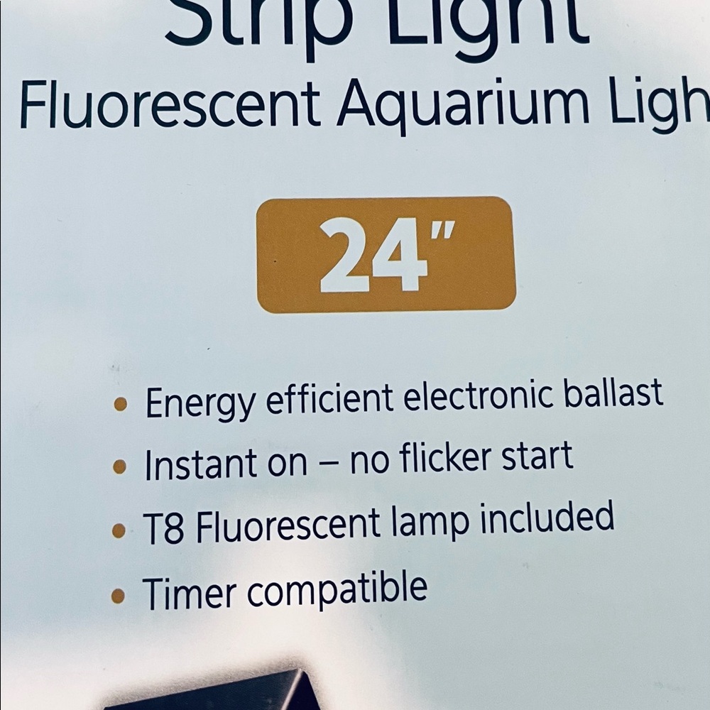 24 inch Strip Light Holder, like new!